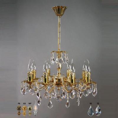 Ambiente 2226/8 AB New Leaf BENISA люстра подвесная хрустальная
