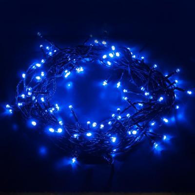 Новогодняя гирлянда Eurosvet Нить 10м 100LED голубой 400-002