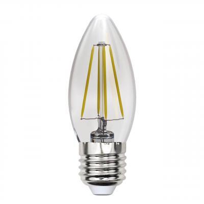 Лампа светодиодная филаментная (UL-00005901) Uniel E27 13W 3000K прозрачная LED-C35-13W/3000K/E27/CL PLS02WH