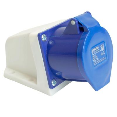 Розетка 2P+PE с крышкой Stekker RST 49433