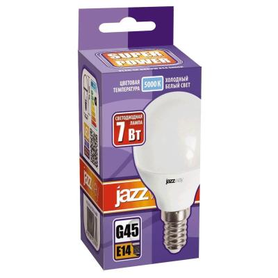 (10 шт.) Лампа светодиодная Jazzway PLED-SP G45 1027870-2