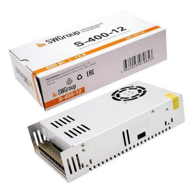 Блок питания 12V 400W IP20 33,33A SWG S 128