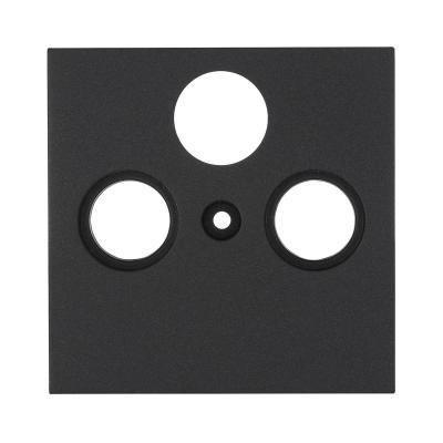 Накладка розетки TV+FM+SAT, 2(3) отверстия LK Studio LK80 845208-1
