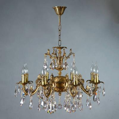 Ambiente 2118/8 AB Leaf crystal GRANADA люстра подвесная хрустальная