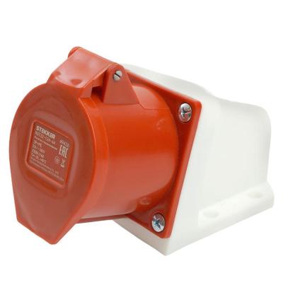 Розетка 3P+PE с крышкой Stekker RST 49436