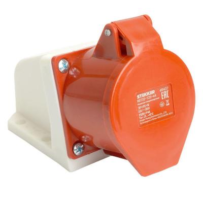 Розетка 3P+PE+N с крышкой Stekker RST 49437