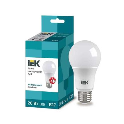 Лампа светодиодная IEK Lighting Eco LLE-A LLE-A60-20-230-40-E27