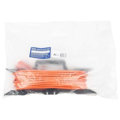 Удлинитель 1гн 20м б/з Uniel YX YX10-101 /UCK-1N/2x1,00/20M/F Orange