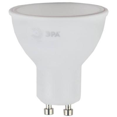 Лампа светодиодная ЭРА GU10 6W 2700K матовая LED MR16-6W-827-GU10 Б0020543