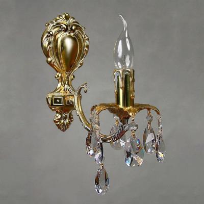 Ambiente 2226/1 WP New Leaf BENISA бра (настенный светильник, хрустальный)