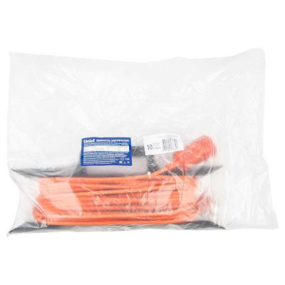 Удлинитель 1гн 10м б/з Uniel YX YX10-101 /UCK-1N/2x1,00/10M/F Orange
