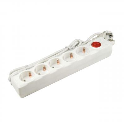 Сетевой фильтр (UL-00001747) Uniel 5гн х 5м с/з Universal S-GSU5-5 White
