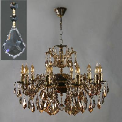 Ambiente 2118/10 PB Leaf crystal GRANADA люстра подвесная хрустальная