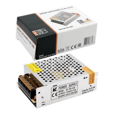 Блок питания 24V 75W IP20 3,2A SWG S 299