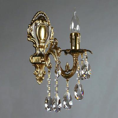 Ambiente 2118/1 PB New Leaf GRANADA бра (настенный светильник, хрустальный)